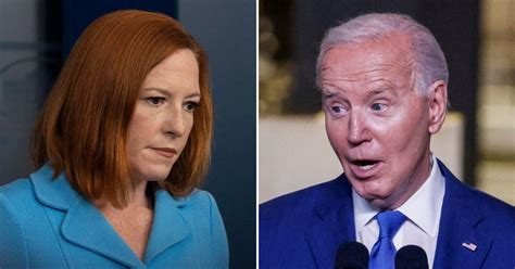 jen psaki breasts|Fact check: Image claiming to show Joe Biden with Jen Psaki is。